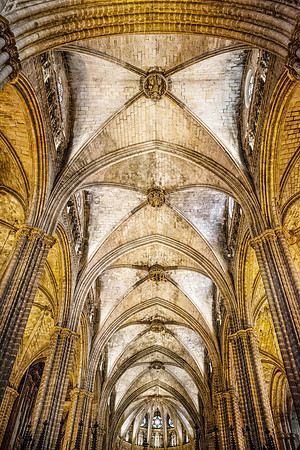 Barcelona's Cathedral Ceiling
