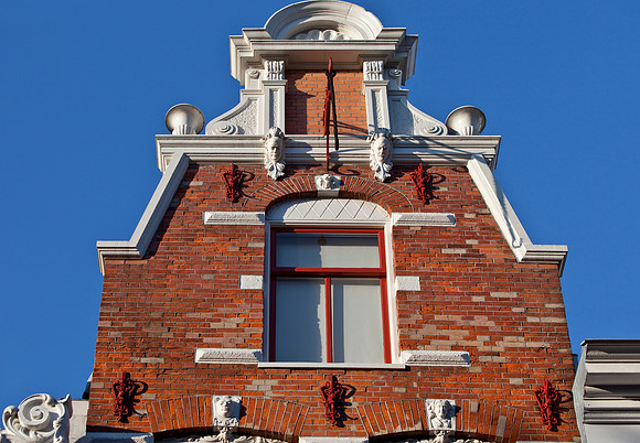 Gabled House Detail