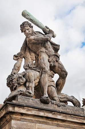 Prague Castle Statue