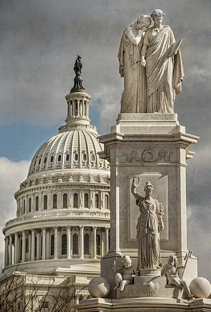 Peace Monument in Washington DC