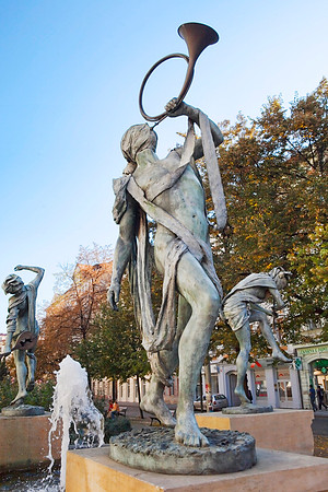 Fountain at Senovazne Square