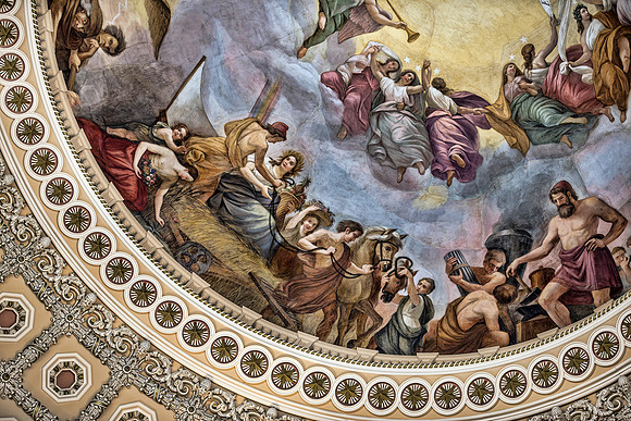 Rotunda of US Capitol Building