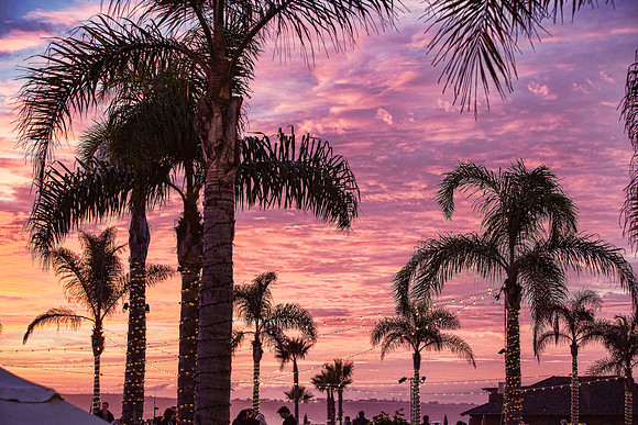 Sunset at Coronado Hotel