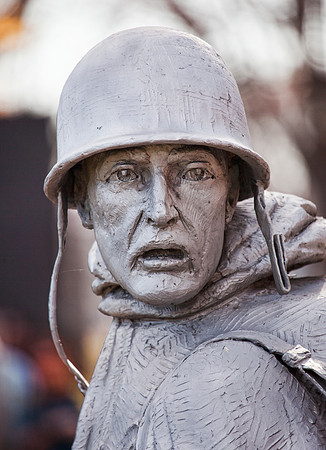 Korean War Memorial Soldier 2