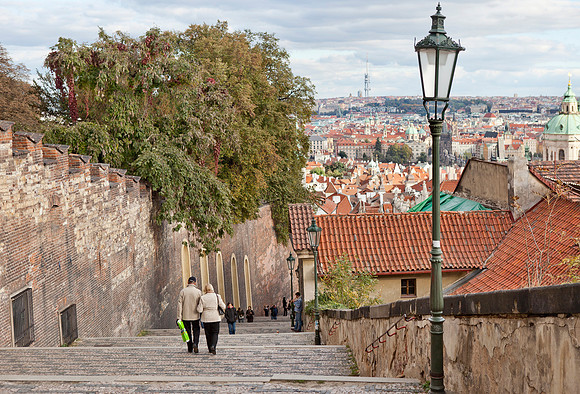 Prague Castle Staircase