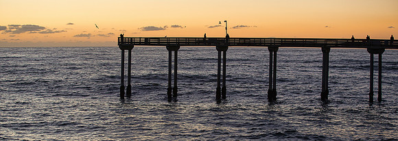Ocean Beach Pier Panorama