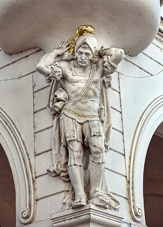 Ornate Prague Balcony