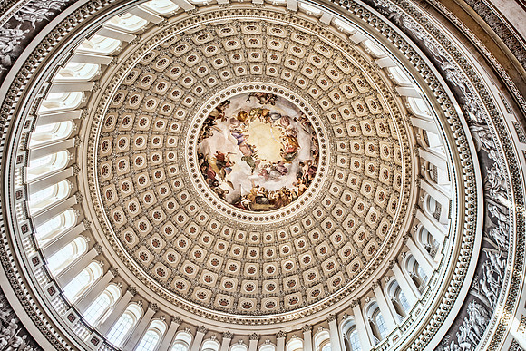 Rotunda of US Capitol Building