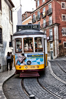 Tram 28 in the Alfama