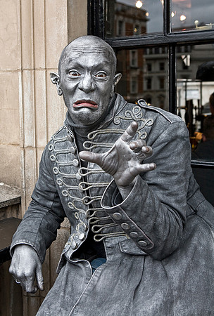 Albert the Street Performer in Covent Garden