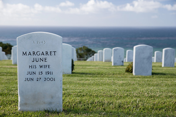 Rosecrans Cemetery Grave Stone
