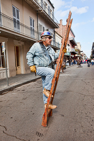 New Orleans Mime