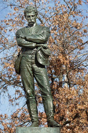 Soldier in Old Town Alexandria