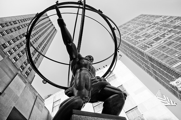 Rockefeller Center Atlas Sculpture