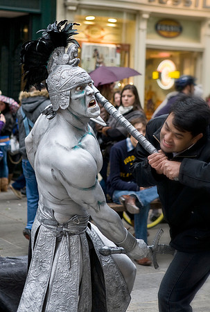 Street Performer in Covent Garden