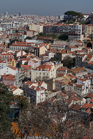 Aerial View of Lisbon