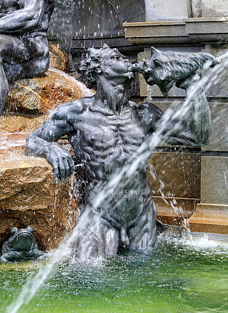 Neptune Fountain at the Library of Congress