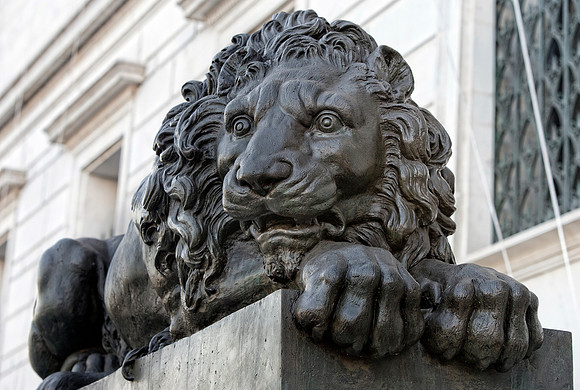 Corcoran Museum Lion Sculpture 2