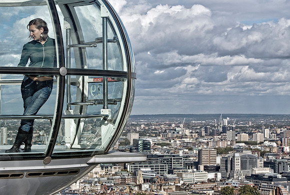 Riding the London Eye