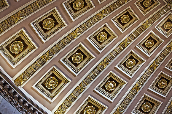 Library of Congress Ceiling in Washington, DC