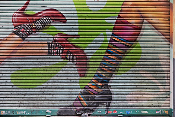 Ruby Slippers Street Art