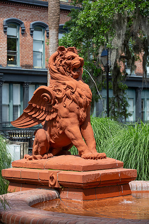 Cotton Exchange Building Lion 2