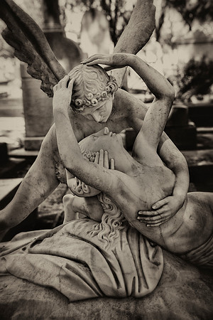 Angel Stone in Cimitiere de Montparnasse