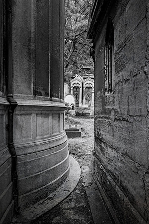 Between the Mausoleums
