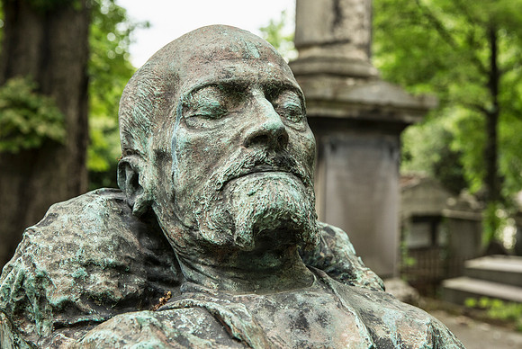 Sleeping Statue in Pere Lachaise