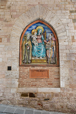 Perugia Madonna Mural
