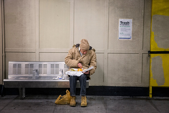 Subway Lunch