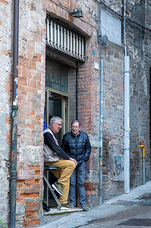 Perugia Men Talking