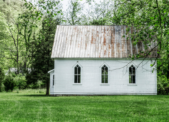 Abandoned Church in Rural America
