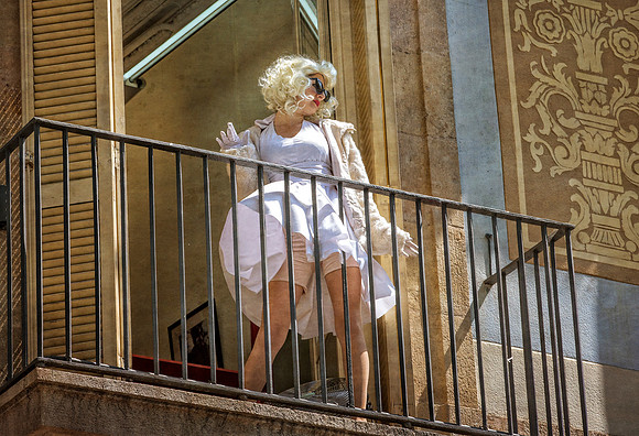 Marilyn Monroe at the Erotic Museum