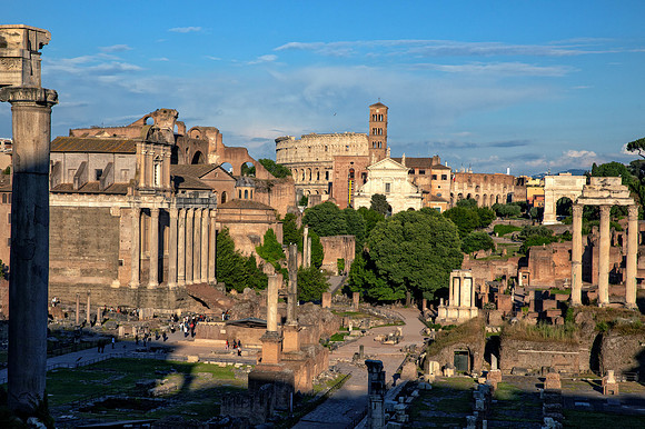 Forum at Golden Hour